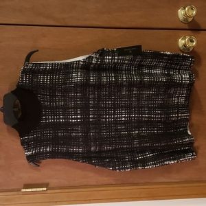 Worthington Mock Neck Sleeveless Pullover